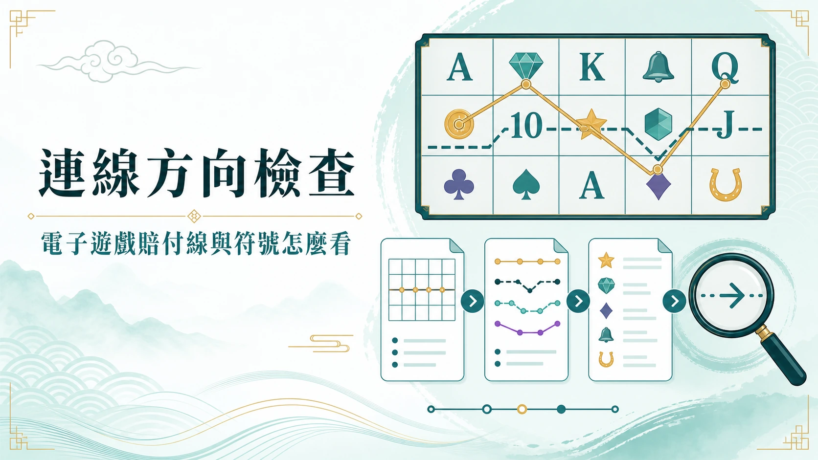 連線方向檢查資訊圖