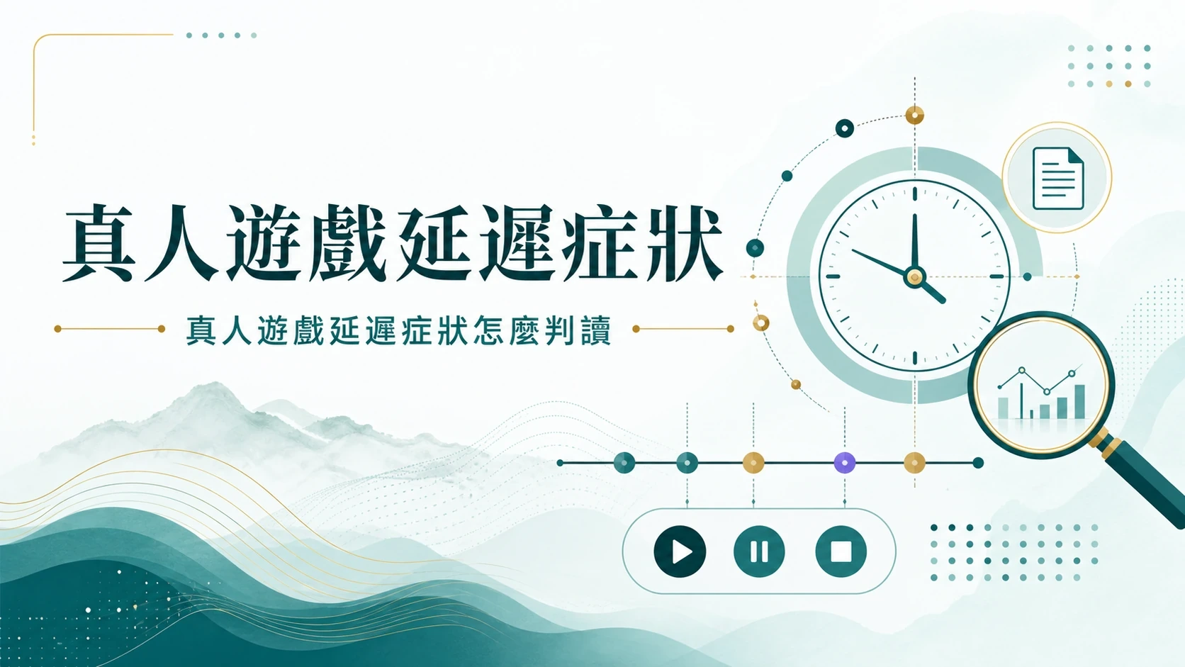 真人遊戲延遲症狀怎麼判讀?從畫面不同步、聲音、操作回應、網路與紀錄保存整理查核流程|完整規則、操作流程、判讀重點與新手查核指南